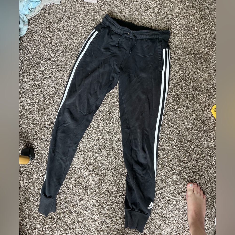 Adidas track pants size extra small